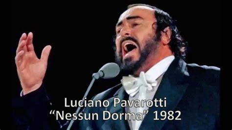 youtube nessun dorma|pavarotti version of nessun dorma.